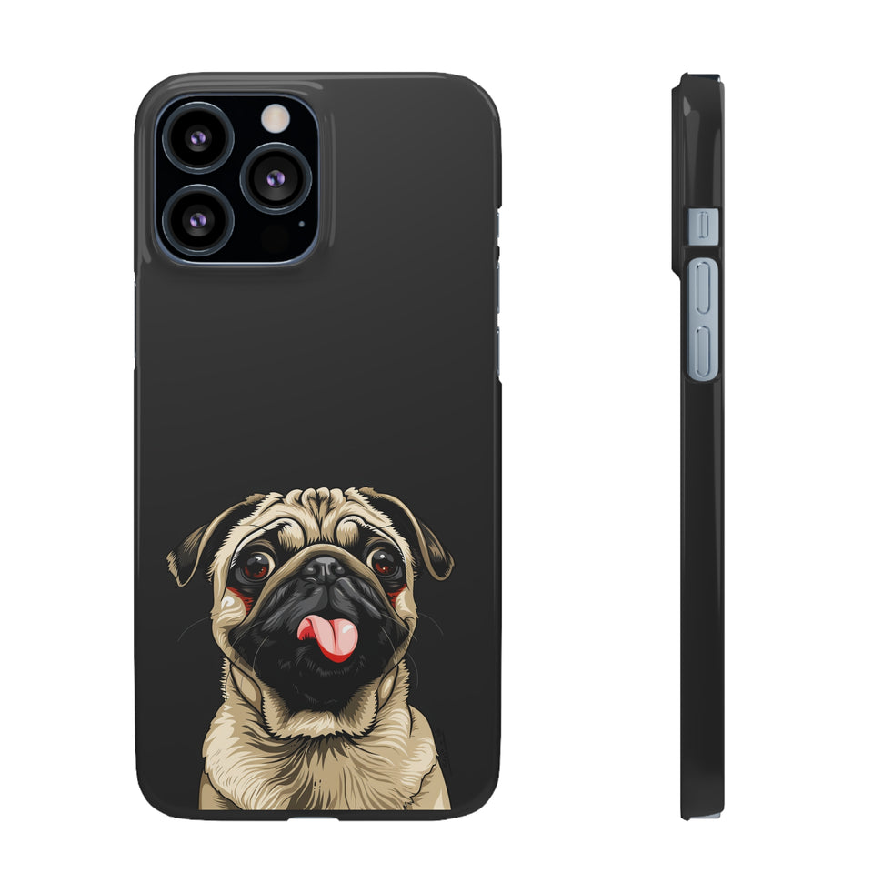 Pug Phone Case | I Love My Pug Phone Case | Pug iPhone & Samsung Galaxy Snap Cases