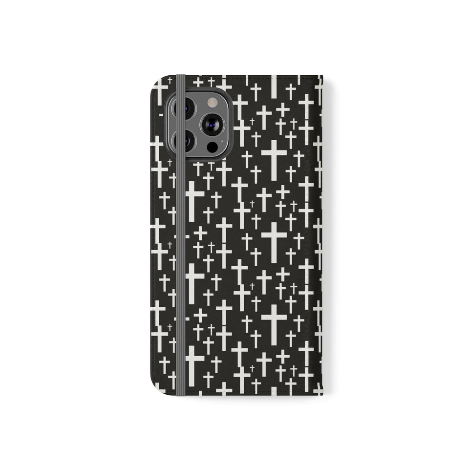 Faith Religion Jesus Cross Phone Case | Faith Religion Wallet Phone Case Gifts | IPhone & Samsung Galaxy Jesus Cross  Flip Cases