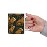 Capybara Mug  | Capybara Coffee Mug | Cute Capy Pattern 2 Coffee Mug 11oz Capybara Mug  | Capybara Coffee Mug | Cute Capy Pattern 2 Coffee Mug 11oz