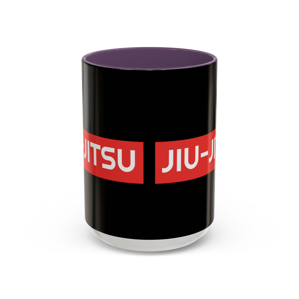 Brazilian Jiu Jitsu Surpassing | BJJ Accent Coffee Mug