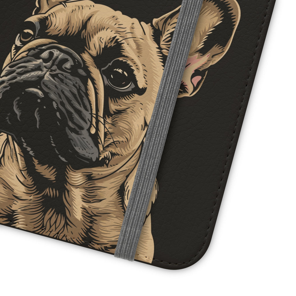 French Bulldog Phone Case | I Love My Frenchie Wallet Phone Case Gifts | IPhone & Samsung Galaxy French Bulldog Flip Cases