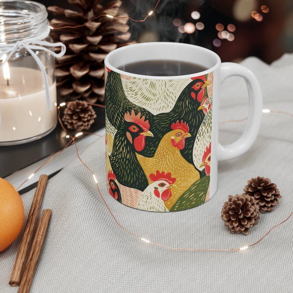 chicken gift, chicken mug, gifts for chicken lovers, gifts for chicken owners, chicken themed gifts, chicken gifts for her, chicken coffee mug, chicken gifts for chicken lovers, chicken presents, 