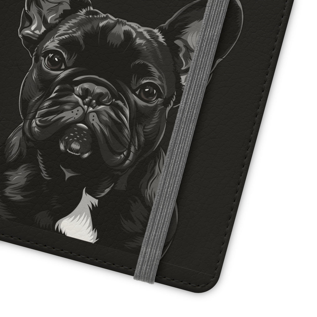 French Bulldog Phone Case | I Love My Frenchie Wallet Phone Case Gifts | IPhone & Samsung Galaxy French Bulldog Flip Cases