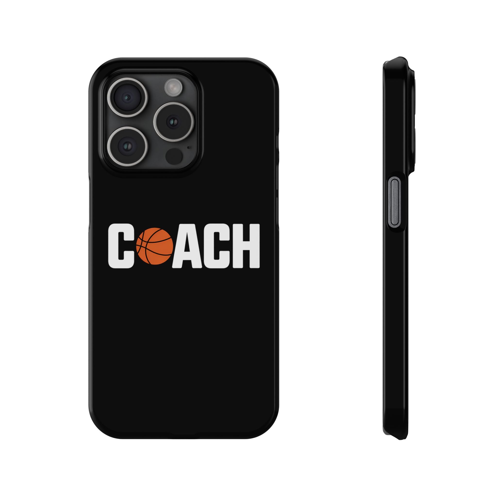 Premium Basketball Coach iPhone Case | Basketball Coach Gifts Slim Phone Cases