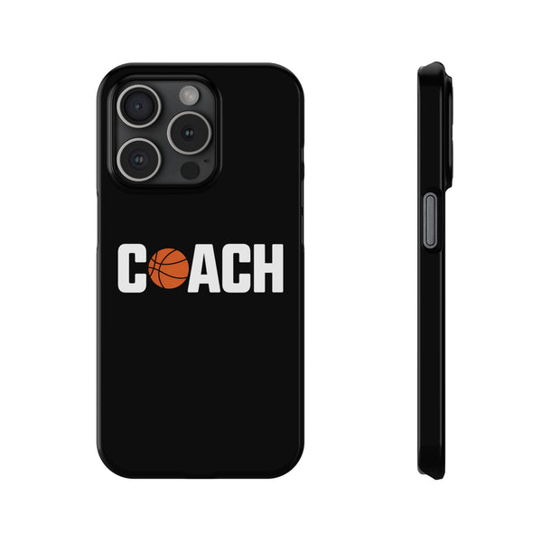 Premium Basketball Coach iPhone Case | Basketball Coach Gifts Slim Phone Cases