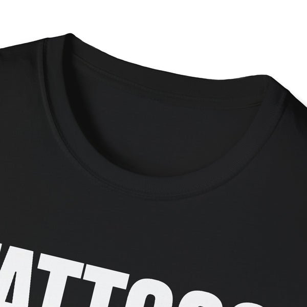 "Tattoos Are Trashy" Bold Statement Graphic Tee Unisex T-Shirt