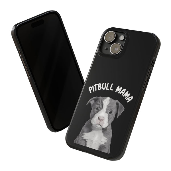 Premium Pitbull Mama iPhone Case | Pitbull Gifts Slim Phone Cases