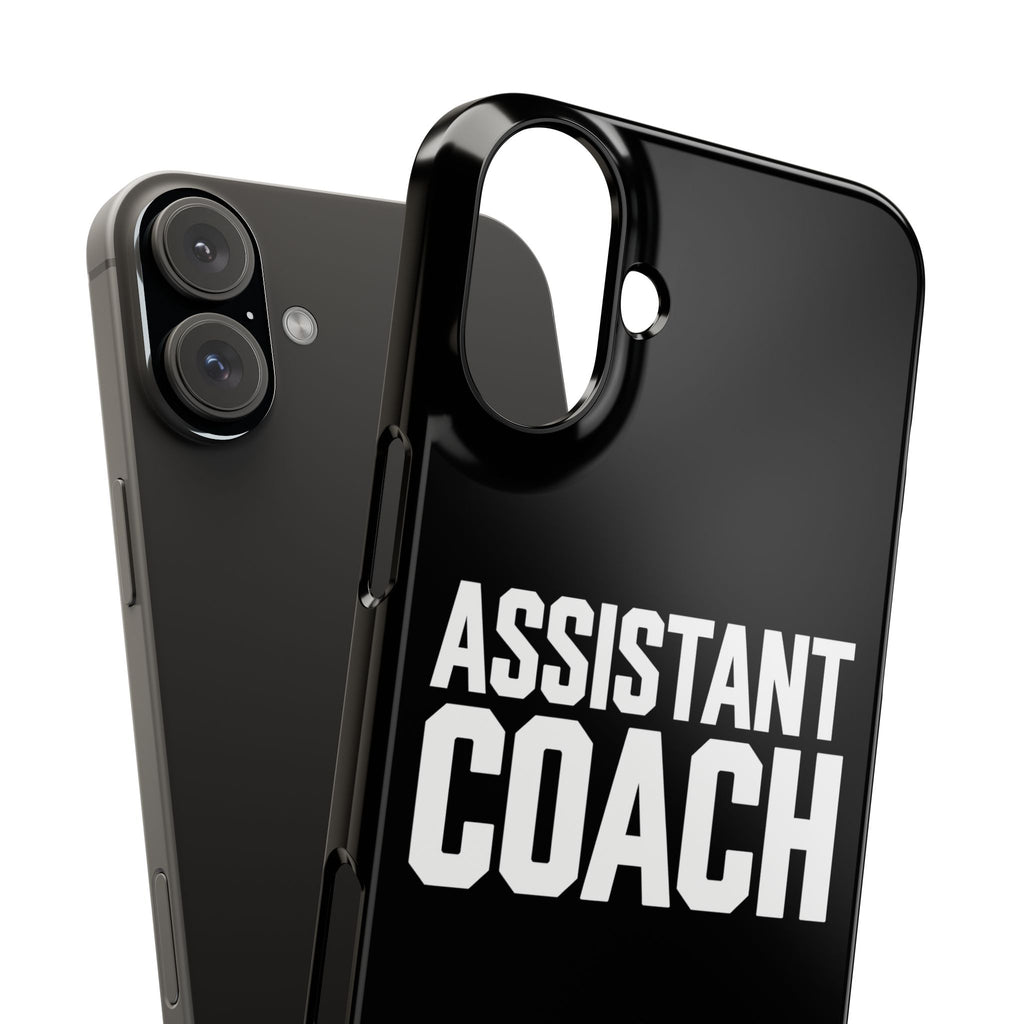 Premium Assistant Coach iPhone Case | Assistant Coach Gifts Slim Phone Cases