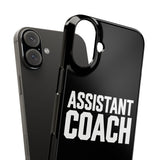 Premium Assistant Coach iPhone Case | Assistant Coach Gifts Slim Phone Cases Premium Assistant Coach iPhone Case | Assistant Coach Gifts Slim Phone Cases