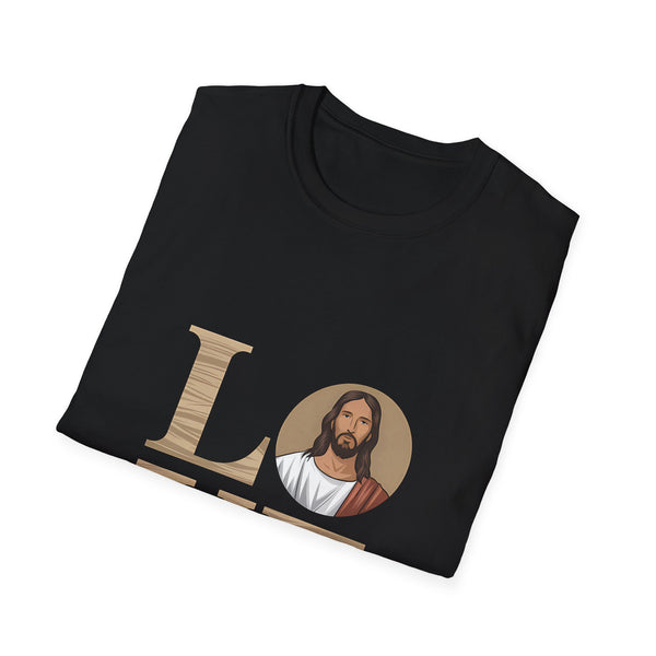 Love Jesus Unisex T-Shirt | Cute Jesus Christianity Faith In Jesus Shirt