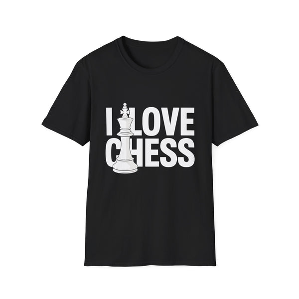 I Love Chess T-Shirt — Chess Lover Tee