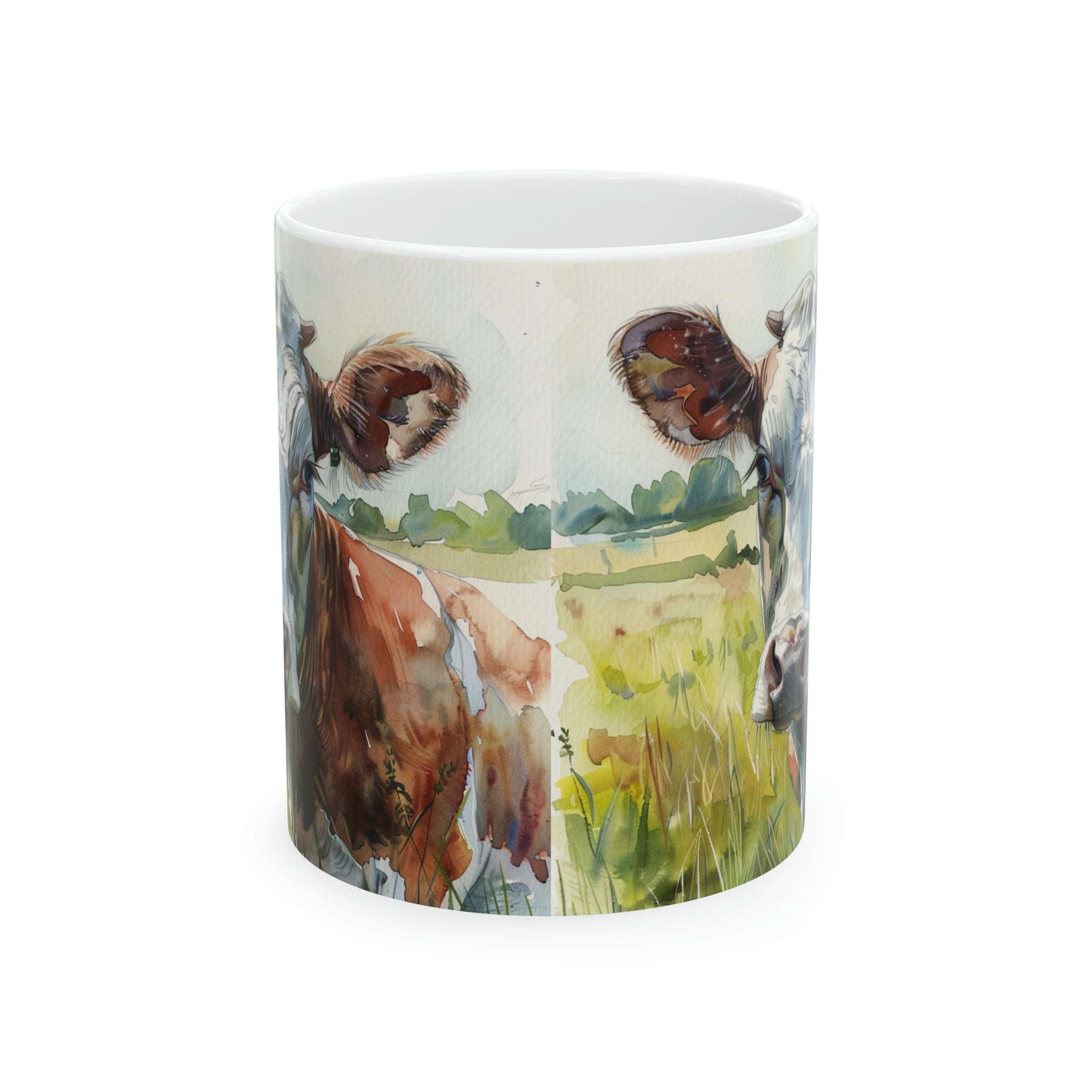 Cow Mug | Coffee Cow Mug | Cow Print Mug | Cow Presents | Highland Cow Mug 3 11oz Secondary image