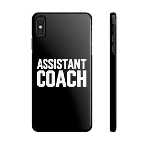 Premium Assistant Coach iPhone Case | Assistant Coach Gifts Slim Phone Cases Premium Assistant Coach iPhone Case | Assistant Coach Gifts Slim Phone Cases
