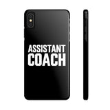 Premium Assistant Coach iPhone Case | Assistant Coach Gifts Slim Phone Cases Premium Assistant Coach iPhone Case | Assistant Coach Gifts Slim Phone Cases