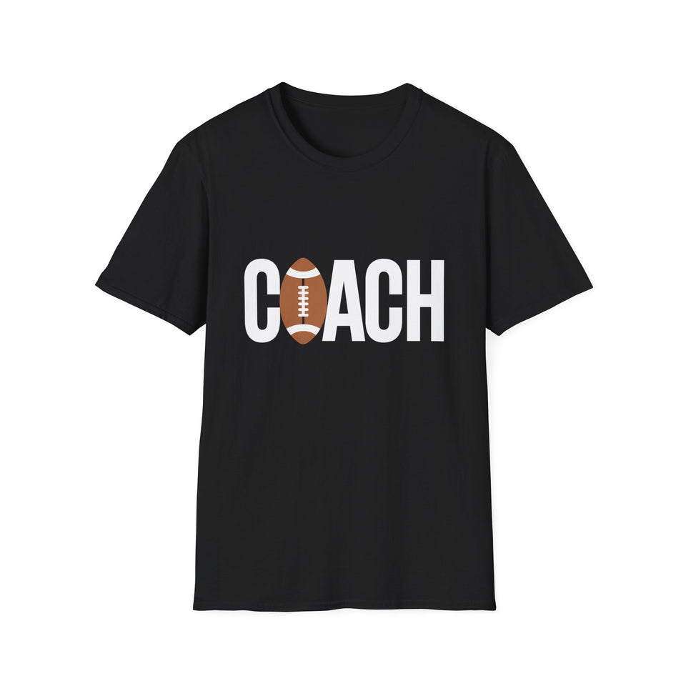 Football Coach T-Shirt for Sports Enthusiasts