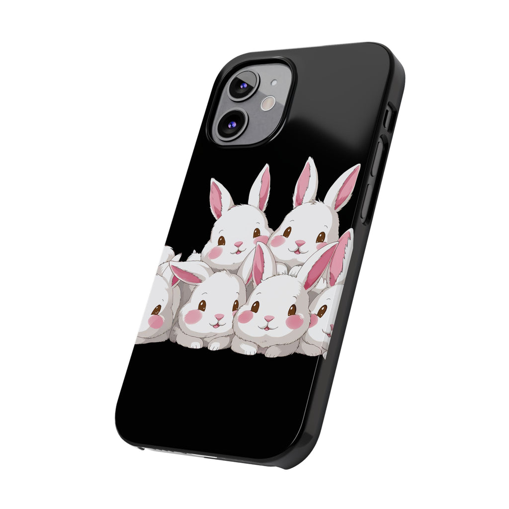 Premium Cute Rabbit iPhone Case | Rabbit Gifts Slim Phone Cases