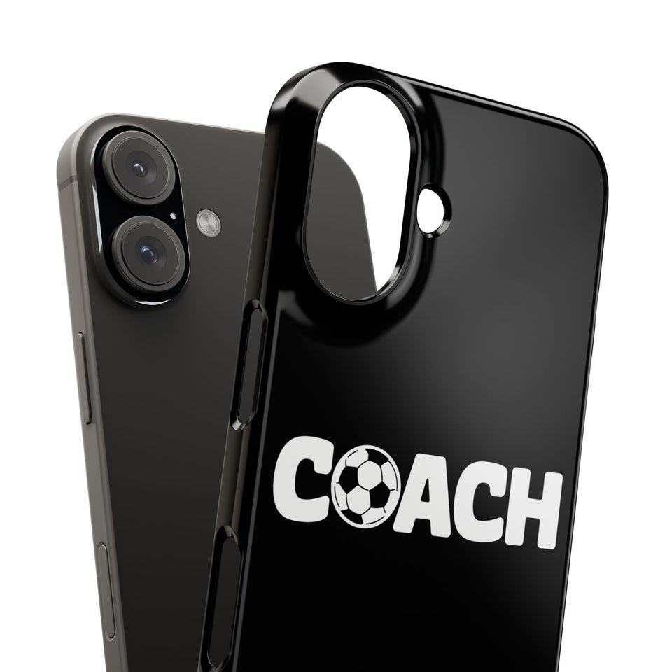 Premium Soccer Coach iPhone Case | Soccer Coach Gifts Slim Phone Cases