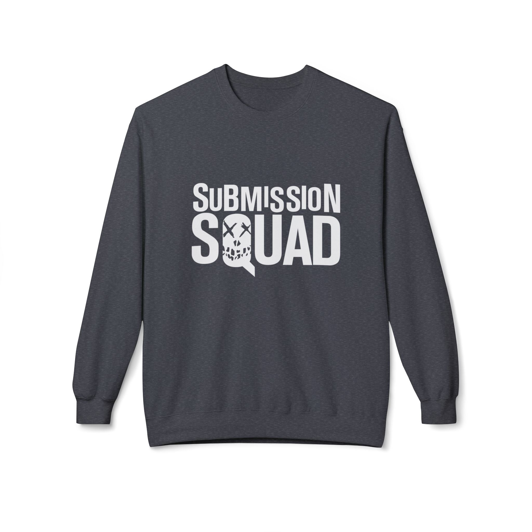 Brazilian Jiu Jitsu Submission Squad BJJ Unisex Midweight Softstyle Fleece Crewneck Sweatshirt Secondary image