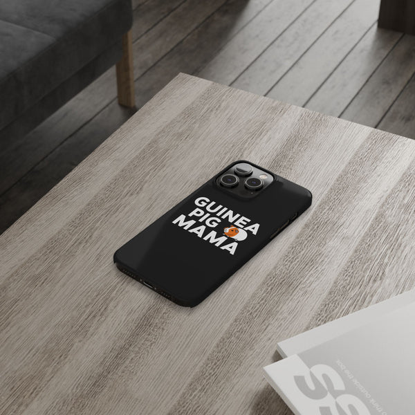 Cute Guinea Pig Mama Slim iPhone Cases | Guinea Pig Gift iPhone Case
