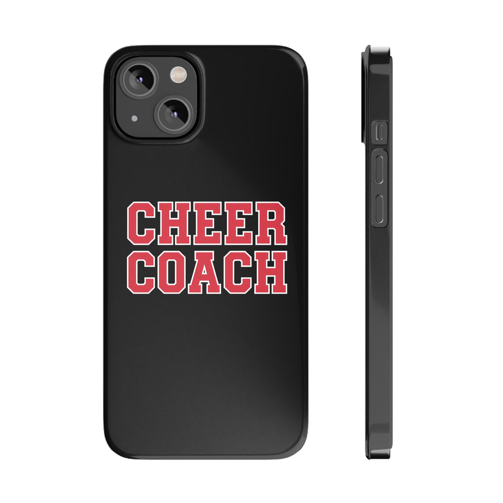 Premium Cheer Coach iPhone Case | Cheer Coach Gifts Slim Phone Cases