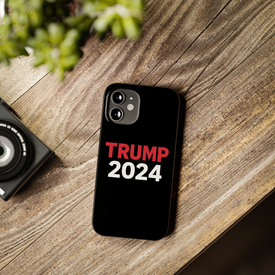 Premium Trump 2024 iPhone Case | Donald Trump Gifts Slim Phone Cases