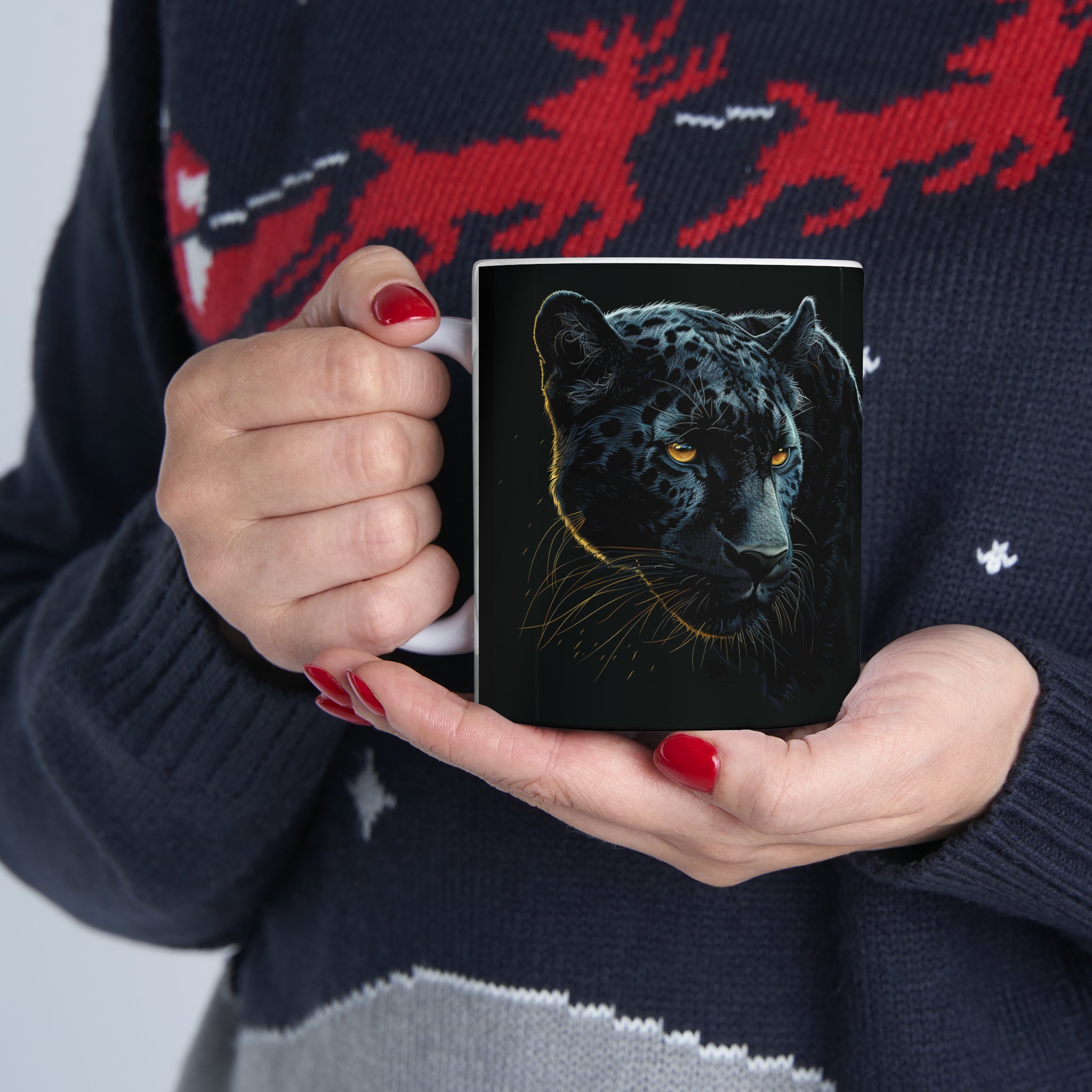 Panther Mug | Panther Coffee Mug | Cute Panther Gift | Panther Presents | Panther Mug 1 11oz