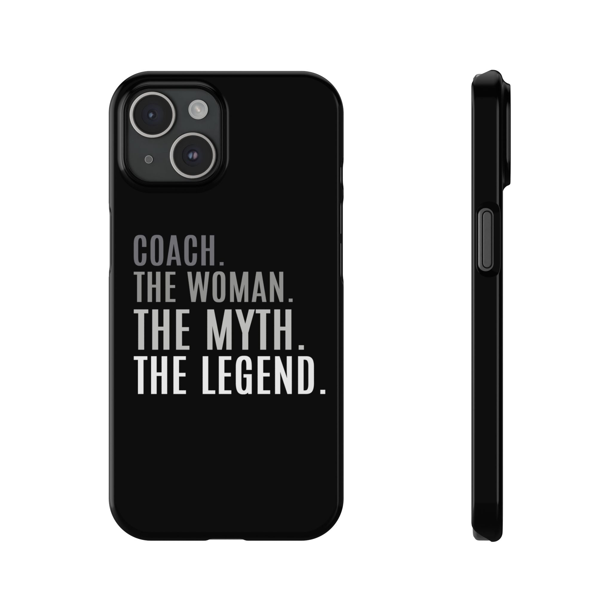 Premium Coach The Woman The Myth The Legend iPhone Case | Coach Gifts Slim Phone Cases Secondary image