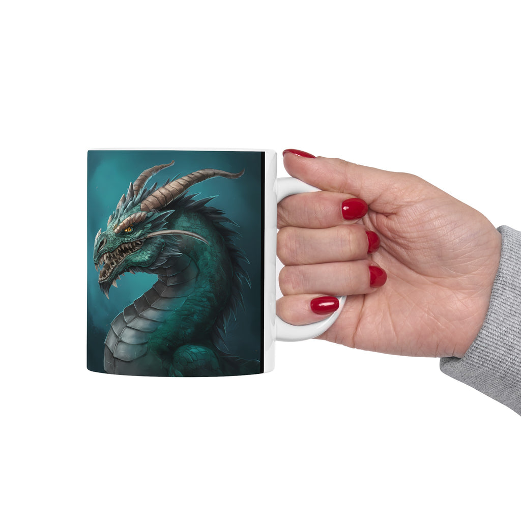 Fantasy Dragon RPG Mug | Role Playing Game Gift | Dragon Coffee Mug | RPG Fantasy Gift Ideas Mug 11oz 2