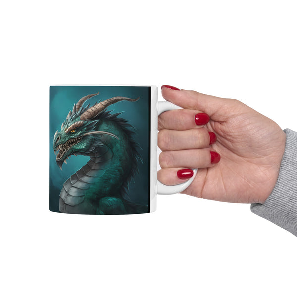 Fantasy Dragon RPG Mug | Role Playing Game Gift | Dragon Coffee Mug | RPG Fantasy Gift Ideas Mug 11oz 2