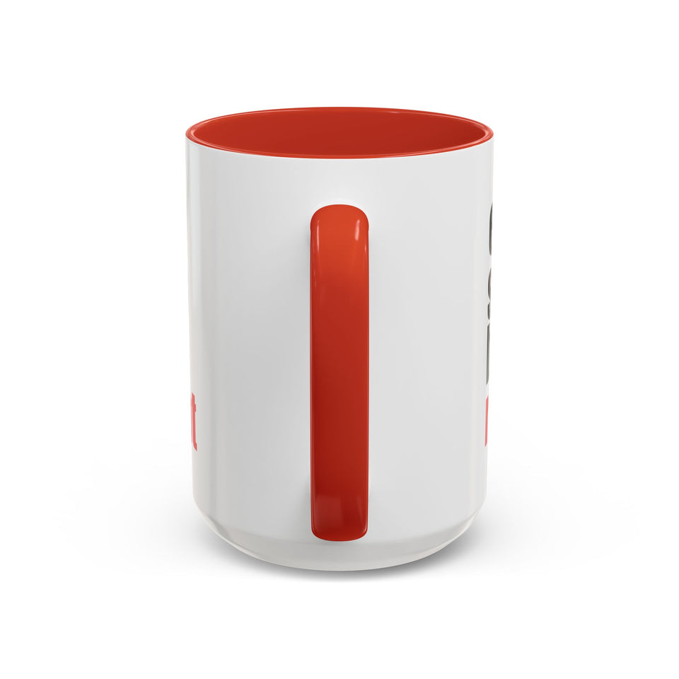 Brazilian Jiu Jitsu Eat Sleep BJJ Repeat | BJJ Accent Coffee Mug