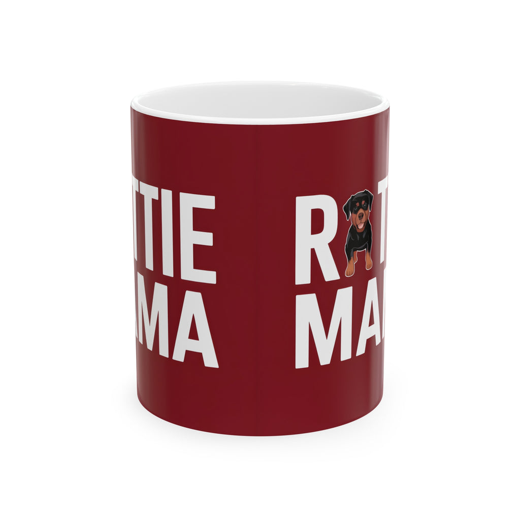 Rottie Mama Rottweiler Mug | Rottweiler Gifts | Gifts For Rottweiler Ceramic Mug 11oz