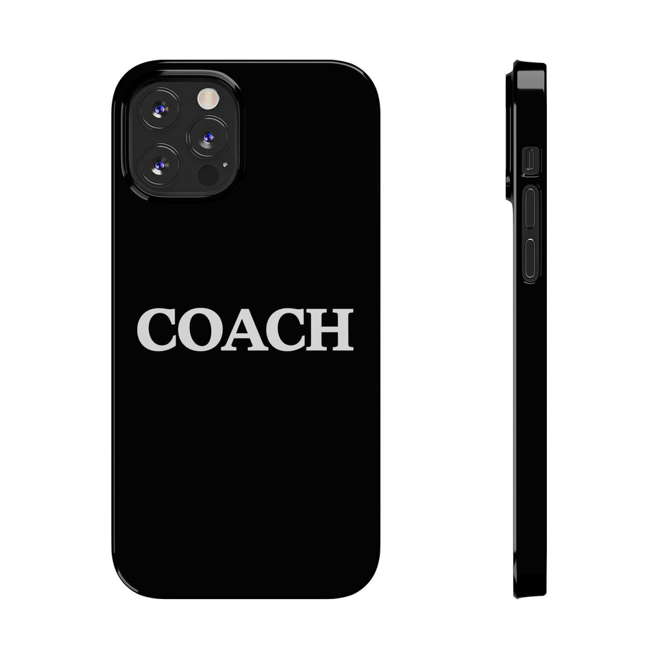 Premium Coach iPhone Case | Coach Gifts Slim Phone Cases
