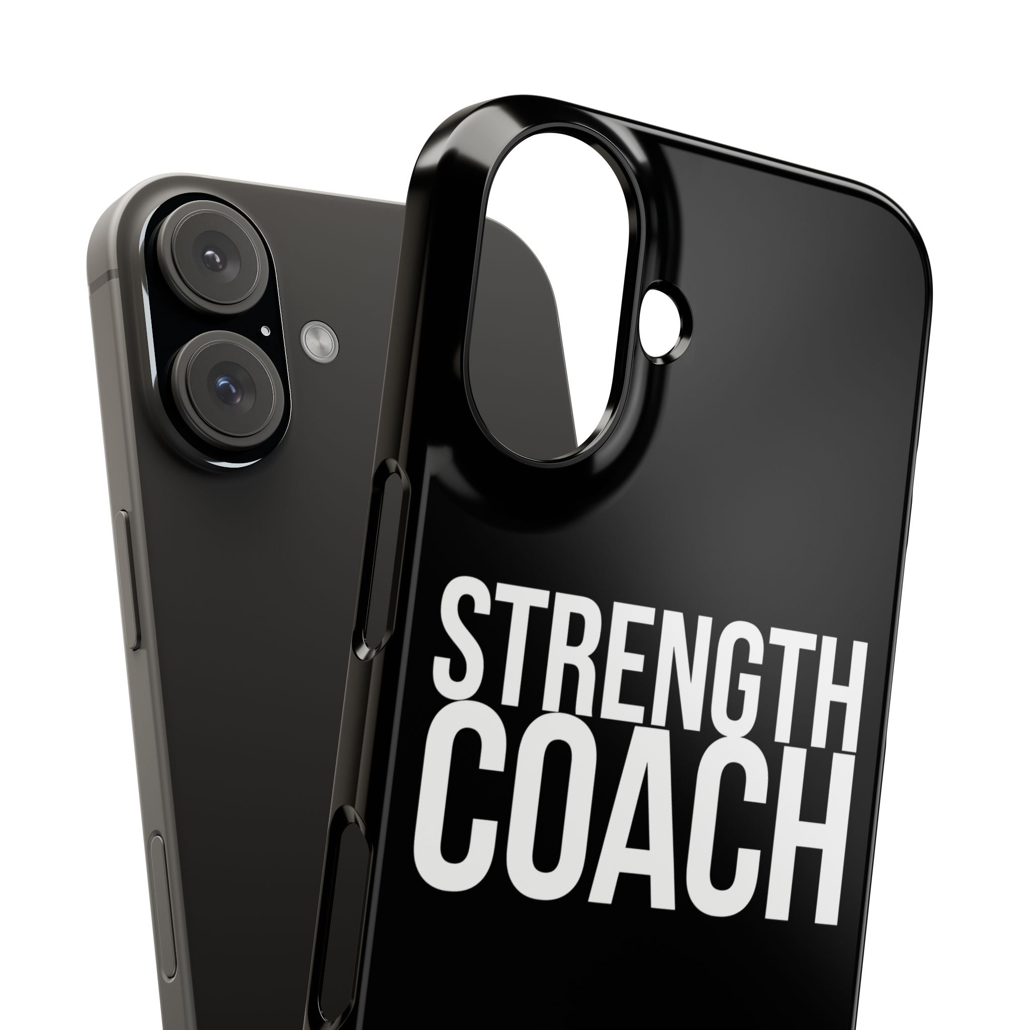 Premium Strength Coach iPhone Case | Strength Coach Gifts Slim Phone Cases