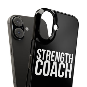 Premium Strength Coach iPhone Case | Strength Coach Gifts Slim Phone Cases Premium Strength Coach iPhone Case | Strength Coach Gifts Slim Phone Cases