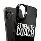 Premium Strength Coach iPhone Case | Strength Coach Gifts Slim Phone Cases Premium Strength Coach iPhone Case | Strength Coach Gifts Slim Phone Cases