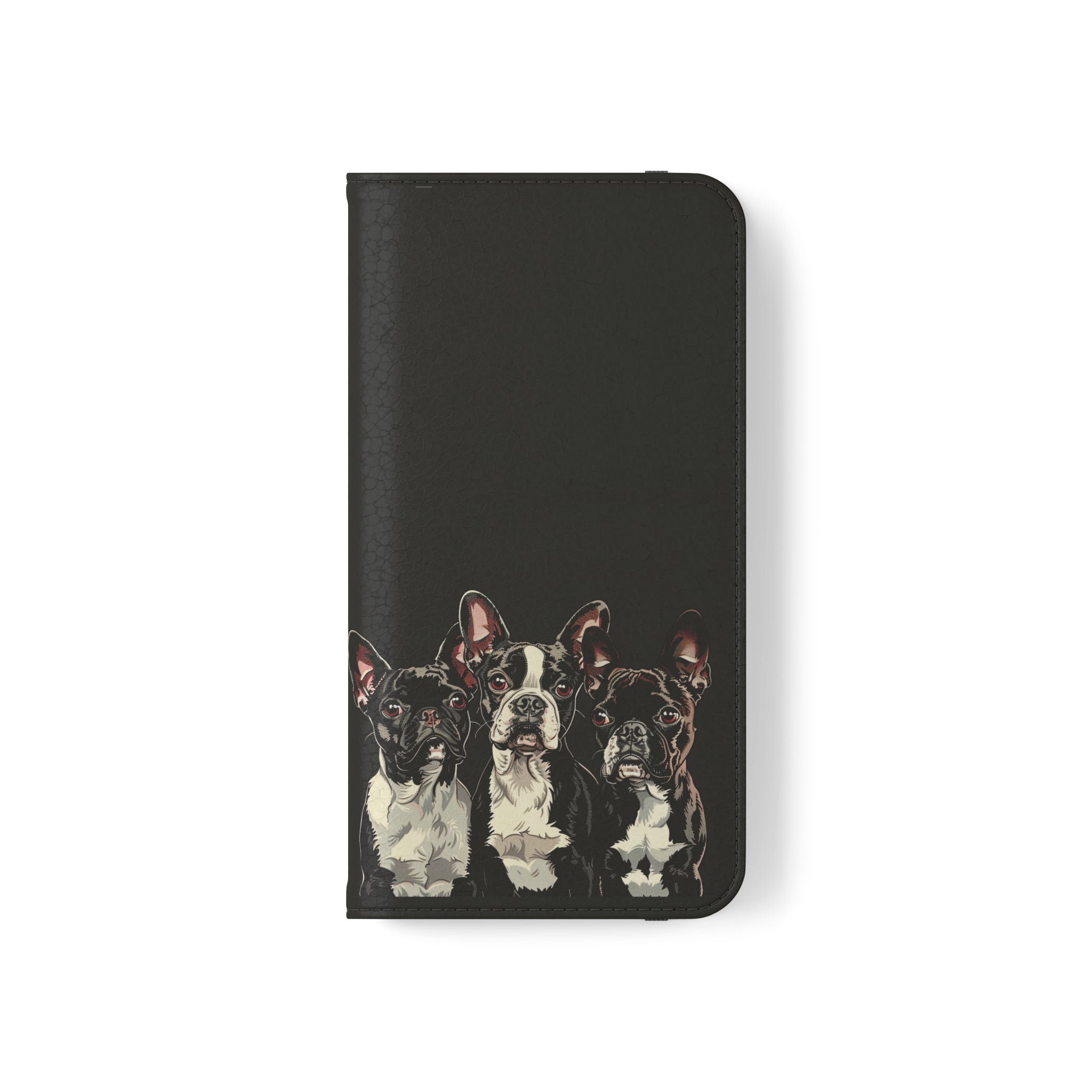 Boston Terrier Phone Case | Boston Terrier Wallet Phone Case | IPhone & Samsung Galaxy Boston Terrier Flip Cases
