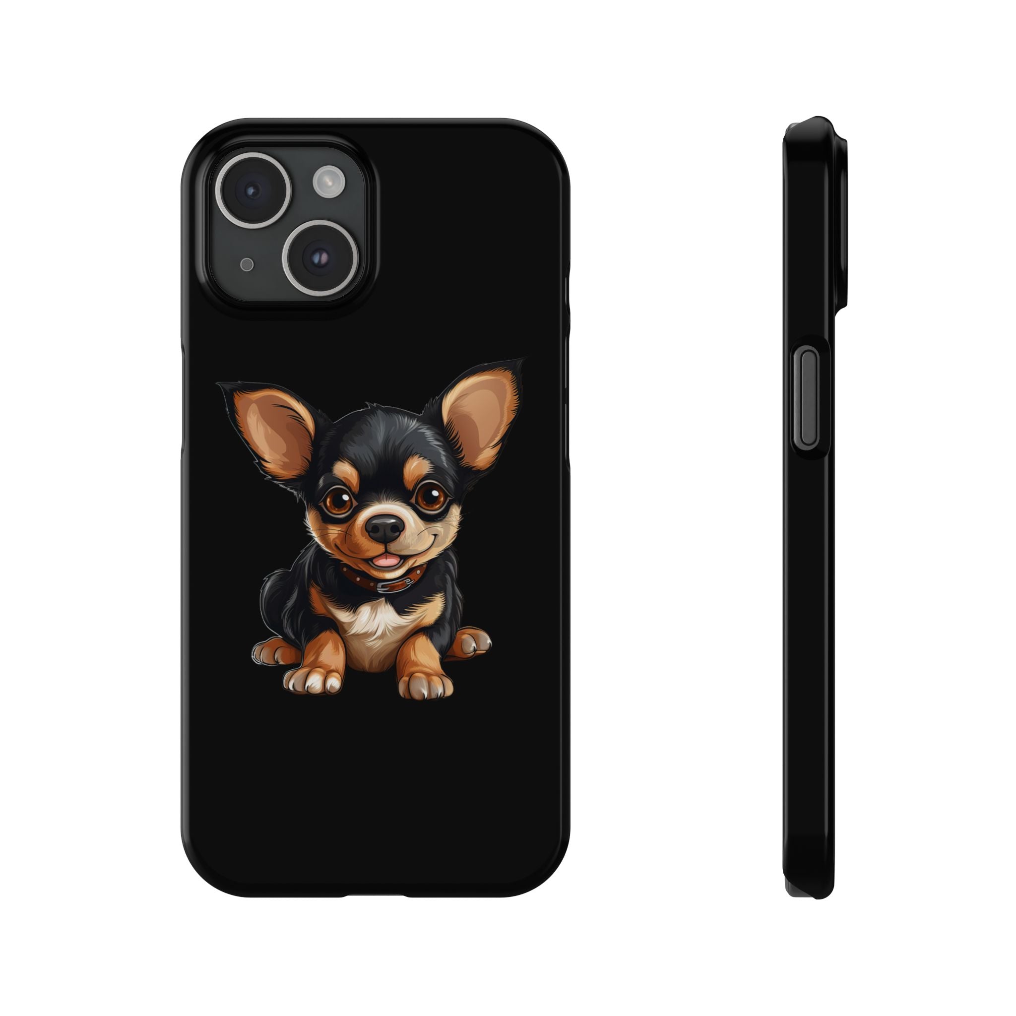 Premium Chihuahua iPhone Case | Cute Chihuahua Gifts Slim Phone Cases Secondary image