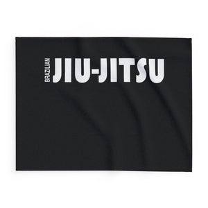 Brazilian Jiu Jitsu Blanket | Slogan BJJ Arctic Fleece Blanket Brazilian Jiu Jitsu Blanket | Slogan BJJ Arctic Fleece Blanket