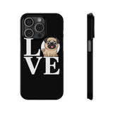 Love Pugs Slim iPhone Case | Cute Pug iPhone Case Love Pugs Slim iPhone Case | Cute Pug iPhone Case
