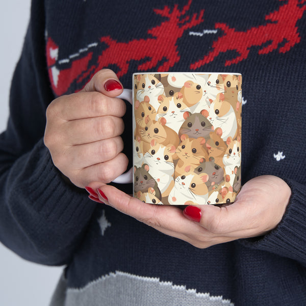Hamster Mug  | Kawaii Hamster Mom Coffee Mug | Cute Hamster Gift Coffee Mug 11oz