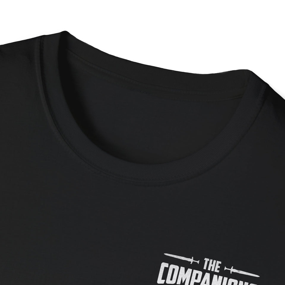 The Companions Whiterun RPG Shirt | Fantasy RPG Tee Shirt | Role Playing Game Unisex Softstyle T-Shirt
