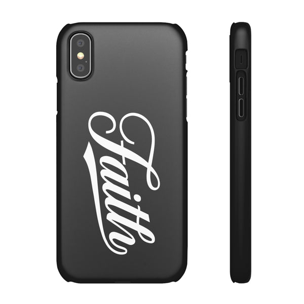 Faith In Jesus iPhone Christian Religion Phone Case | Jesus Faith Cross Phone Case | Faith Christian Cross iPhone & Samsung Galaxy Snap Cases