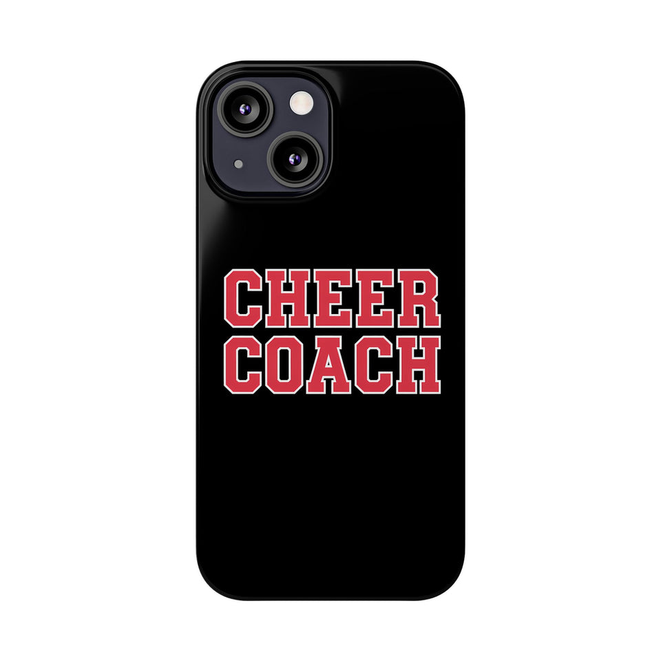 Premium Cheer Coach iPhone Case | Cheer Coach Gifts Slim Phone Cases