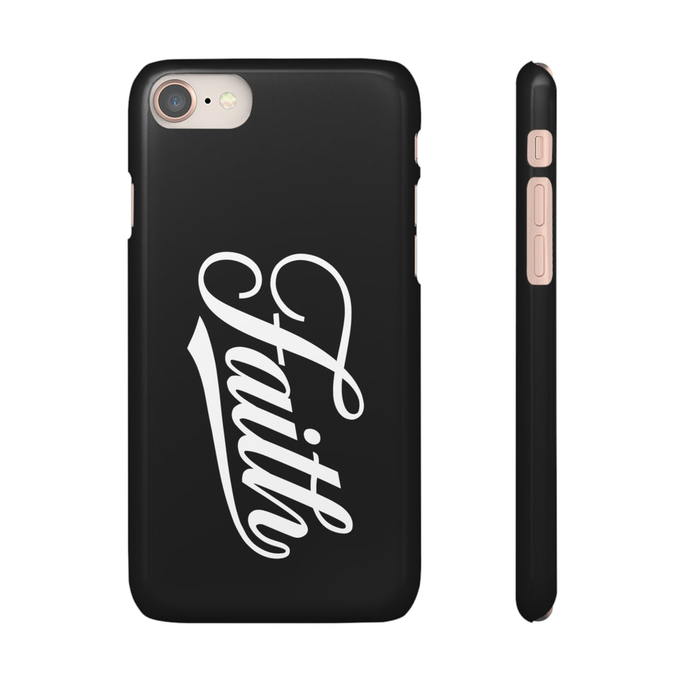 Faith In Jesus iPhone Christian Religion Phone Case | Jesus Faith Cross Phone Case | Faith Christian Cross iPhone & Samsung Galaxy Snap Cases