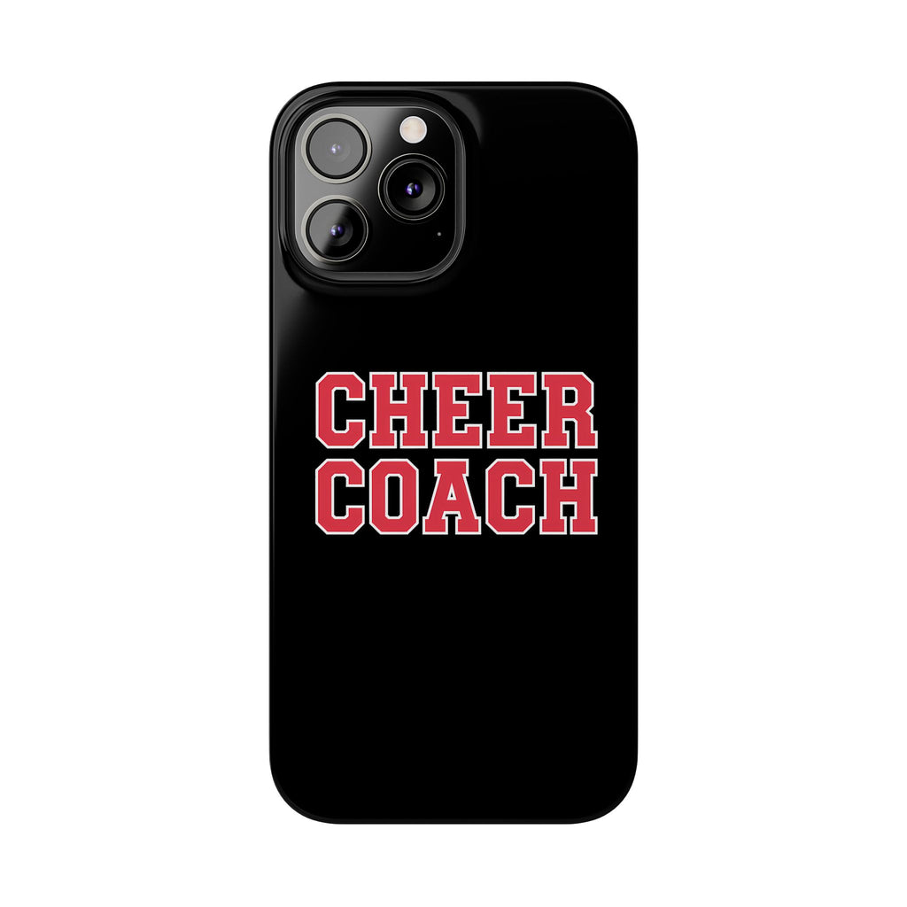 Premium Cheer Coach iPhone Case | Cheer Coach Gifts Slim Phone Cases