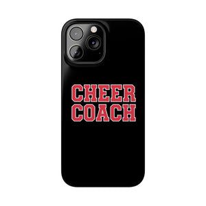 Premium Cheer Coach iPhone Case | Cheer Coach Gifts Slim Phone Cases Premium Cheer Coach iPhone Case | Cheer Coach Gifts Slim Phone Cases