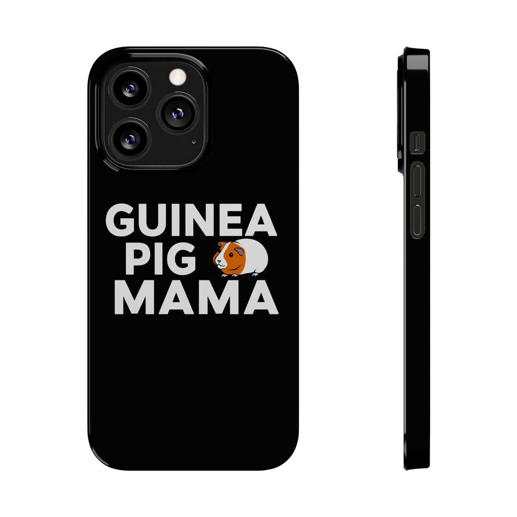 Cute Guinea Pig Mama Slim iPhone Cases | Guinea Pig Gift iPhone Case