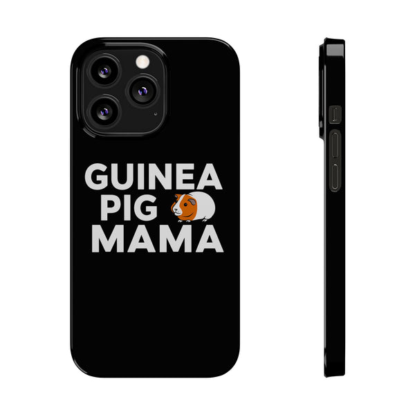 Cute Guinea Pig Mama Slim iPhone Cases | Guinea Pig Gift iPhone Case