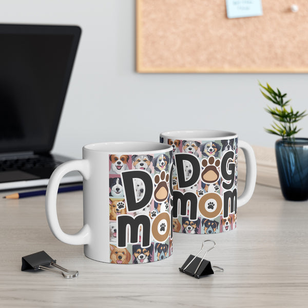 Dog Mom Mug | Dog Mom Gift | Dog Mom Coffee Mug | Dog Mom Presents Mug 11oz 2