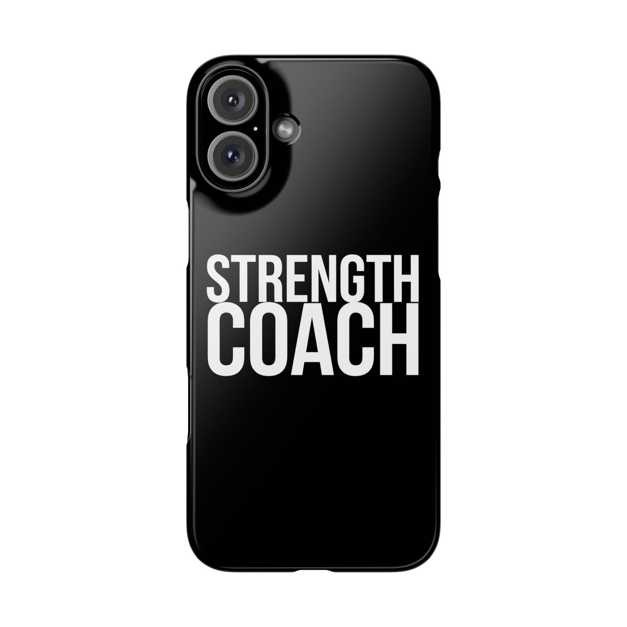 Premium Strength Coach iPhone Case | Strength Coach Gifts Slim Phone Cases